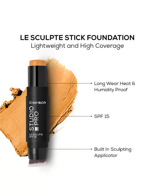 CHAMBOR Studio Pro Le Sculpte Stick Foundation SPF 15