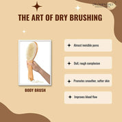 OROSSENTIALS Wooden Dry Body Brush