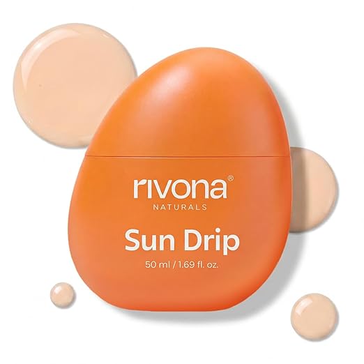 Rivona Naturals Mineral Tinted Sunscreen SPF 50 PA+++ - 05 Neutral Tan | In-Vivo Tested 100% Mineral Sun screen |   50ml