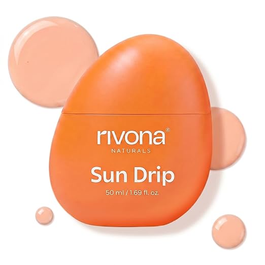 Rivona Naturals Mineral Tinted Sunscreen SPF 50 PA+++ - 05 Neutral Tan | In-Vivo Tested 100% Mineral Sun screen |   50ml