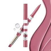 Lakme 9to5 Hya Beach Edit, Lipstick + Liner Duo, Pro Pink, Infused with Hyaluronic Acid, Vitamin E, Jojoba Oil, Comfortable Matte Finish, SPF Powered, Hydrating Lipstick