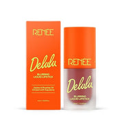 RENEE Delulu Blurring Matte Liquid Lipstick - Pink Pookie | Buildable Formula with Rich PayOff | Blurs Lip Lines, Glides Smoothly, Long-Lasting Up To 10 Hours | With Jojoba Oil | 4ml