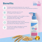 Sebamed Baby Soothing Massage Oil (150 ml) | PARABEN FREE