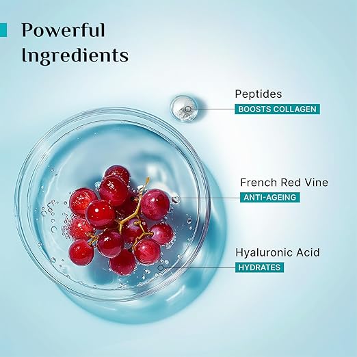 Pilgrim French Red Vine & Hyaluronic acid serum with peptides