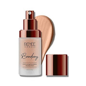RENEE PRO Broadway Liquid Foundation - Aura, Full Coverage, Lightweight, Long-Lasting, And Highly Buildable. Delivers Velvety Matte Finish, Infused with Spf 15 & Argan Oil for Nourishment - 30ml