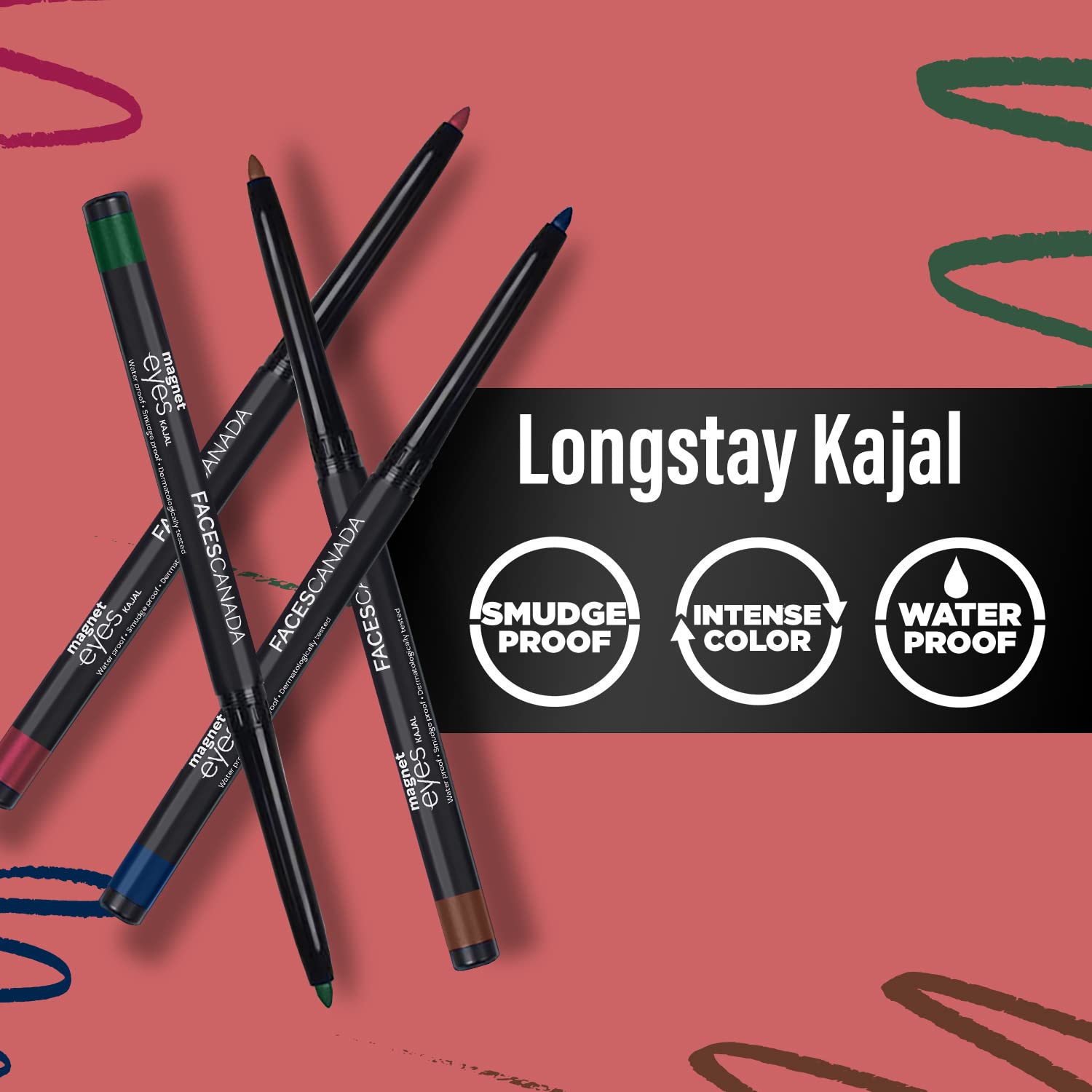 FACESCANADA Magneteyes Color Kajal