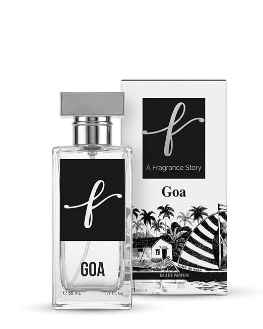 Goa Eau de Parfum | Fresh Aquatic Unisex Perfume | Long Lasting Luxury Fragrance | Inspired by Goa Beaches | 50 ml