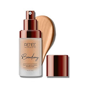 RENEE PRO Broadway Liquid Foundation - Aura, Full Coverage, Lightweight, Long-Lasting, And Highly Buildable. Delivers Velvety Matte Finish, Infused with Spf 15 & Argan Oil for Nourishment - 30ml