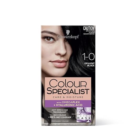 Schwarzkopf Colour Specialist At Home Permanent Hair Colour With Omegaplex Anti-Breakage Technology And Hyaluronic Acid With 2 After Colour Repair Masks For Softer Hair