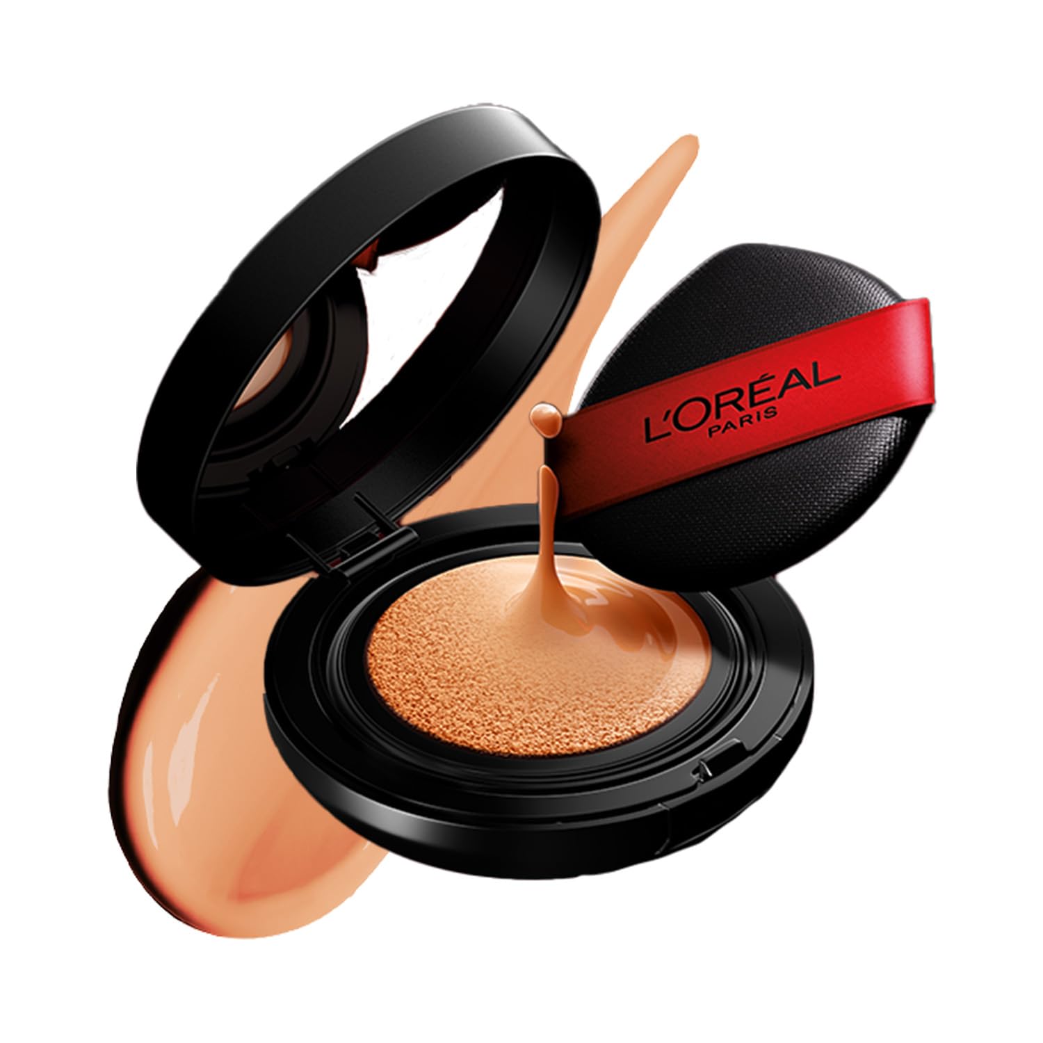 L'Oreal Paris Infallible Cushion Foundation, 24Hr Full Coverage, Glass-skin finish, No Oxidation