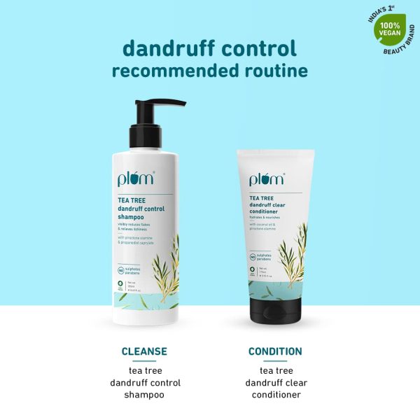 Plum Tea Tree Dandruff Control Shampoo