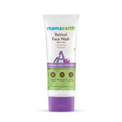 Mamaearth Retinol Face Wash With Retinol & Bakuchi For Fine Lines And Wrinkles (100ml)