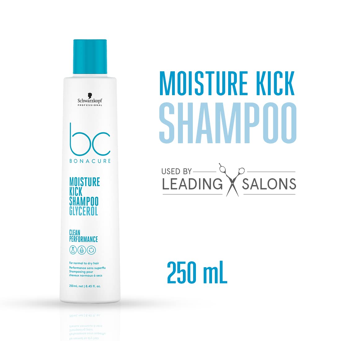 Schwarzkopf Professional Bonacure Moisture Kick Shampoo with Glycerol 250ml