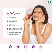 Plum Saffron & Papaya Glow Bright Face Wash (100ml)