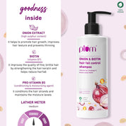 Plum Onion And Biotin Hair fall Control Shampoo (250ml)