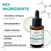 Passion Indulge ACTIHERBZ HGF Lightening Face Serum with Peptides & Alpha Arbutin