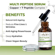 Passion Indulge ACTIHERBZ vitamins Copper + 7‑Peptide Aqua Serum