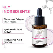 Passion Indulge ACTIHERBZ vitamins DUAL Hyaluronic Acid Face Serum For Plum Youthful Skin