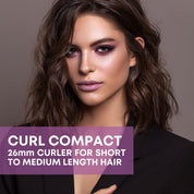 Alan Truman Compact Tourmaline + Gold Ceramic Hair Curler 26mm