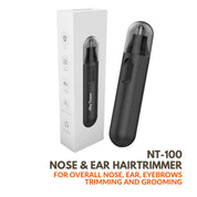 Alan Truman Nt-100 Stainless Steel Nose&Ear Trimmer,Black, Unisex