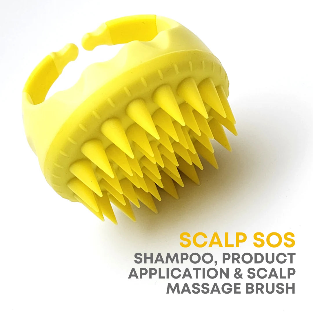 Alan Truman Scalp SOS Purple Shampoo & Scalp Massage Brush