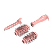 Alan Truman Big Volumiser Set for Easy Blowdrying, Curling, Waving & Blow Styling at home - Pastel Pink