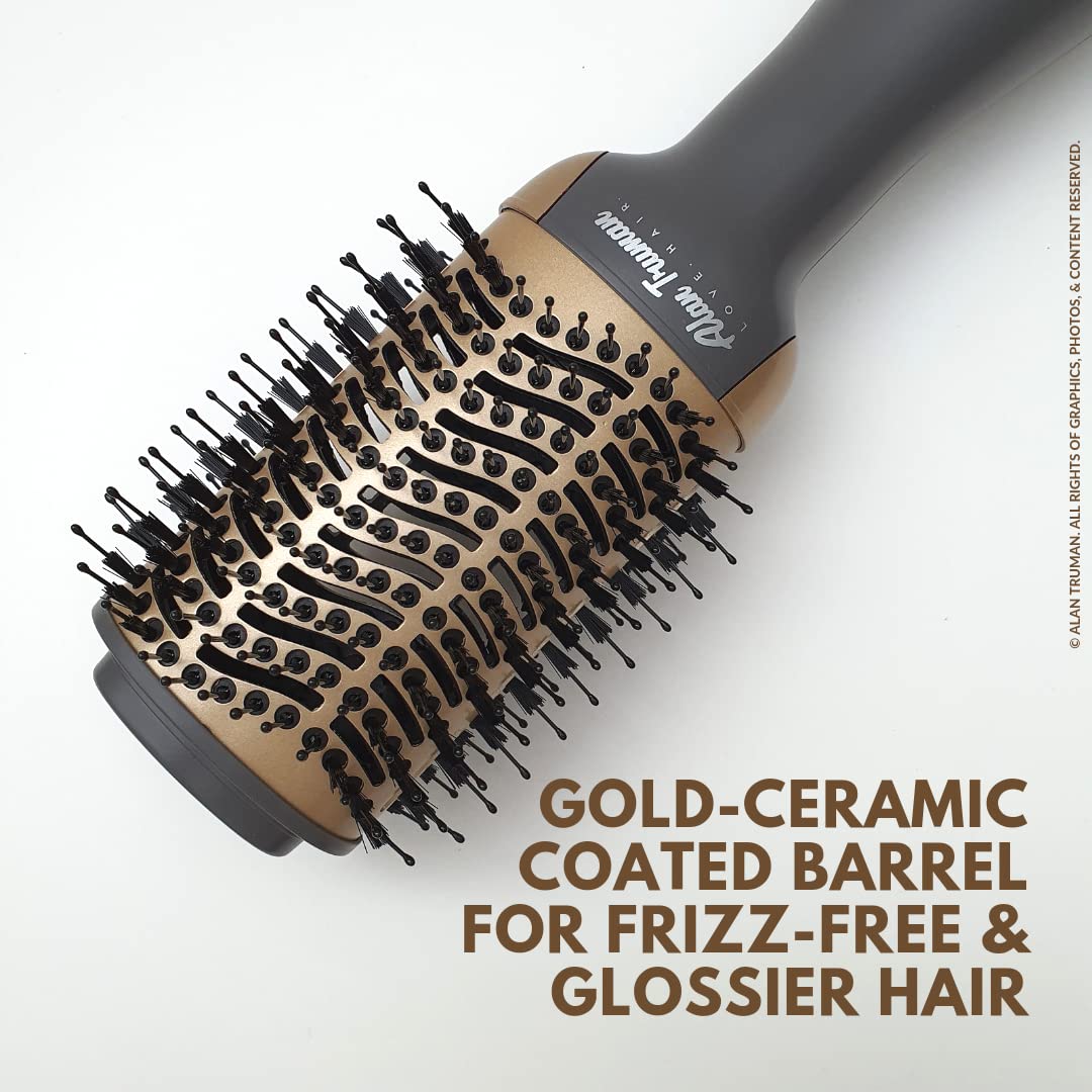 Alan Truman The Blow Brush Cappuccino Gold | 1100 Watts | Dryer In The Form Of A Brush
