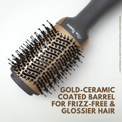 Alan Truman The Blow Brush Cappuccino Gold | 1100 Watts | Dryer In The Form Of A Brush