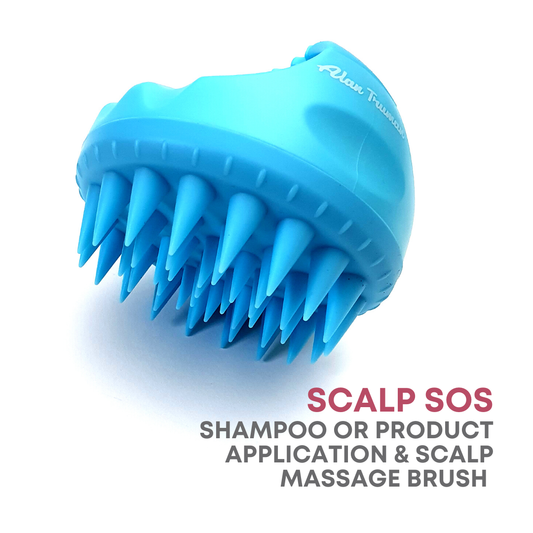 Alan Truman Scalp SOS Purple Shampoo & Scalp Massage Brush