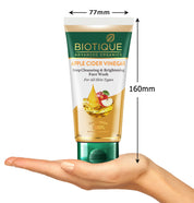 Biotique Apple Cider Vinegar Deep Cleansing Face Wash for All Skin Types, 150ml