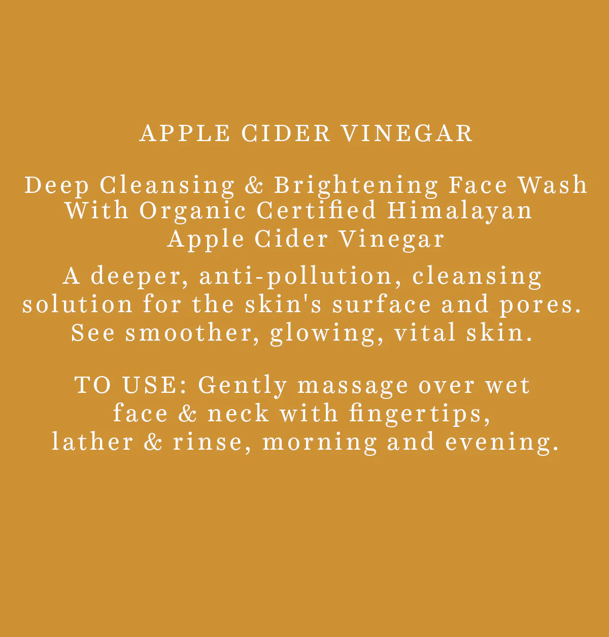 Biotique Apple Cider Vinegar Deep Cleansing Face Wash for All Skin Types, 150ml