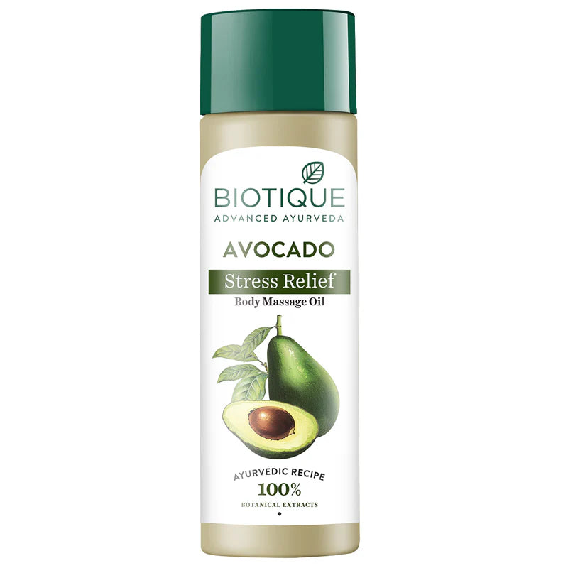 Biotique Cado Stress Relief Avocado  Body Massage Oil