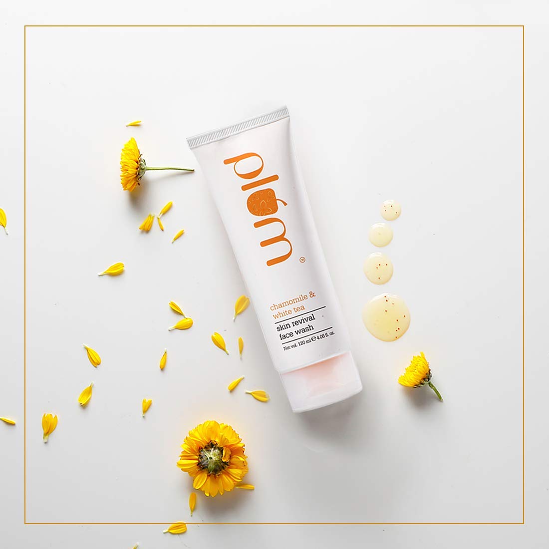 Plum Chamomile And White Tea Skin Revival Face Wash 120ml