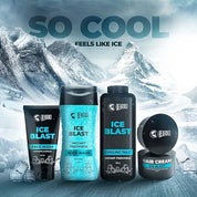 BEARDO Ice Blast Cooling Facewash for Men, 100 ml