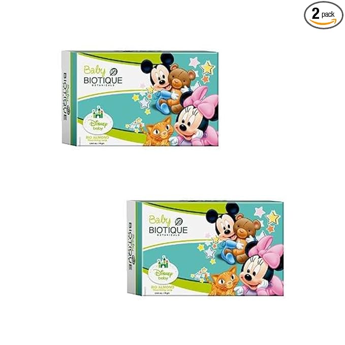 BIOTIQUE Baby Almond Nourishing Soap,75g