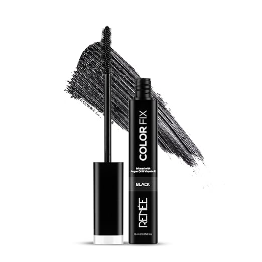 RENEE Color Fix Instant Hair-Colour Touch-Up Wax Stick| Covers Greys | Lightweight, Non-sticky, Quick-Dry, Long-Lasting | Enriched with Almond Oil, Argan Oil & Vitamin E | 15 ml