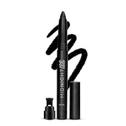 RENEE Midnight XXL Kajal | Kohl Pencil with Built-in Sharpener | Waterproof, Smudge-proof, 24Hr Long-Lasting | Ultra-Rich Pigment, Smooth Glide | 1.5g
