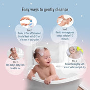 Sebamed Baby Gentle Wash|pH 5.5|Baby Body Wash|Soap Free|Tear Free| 50 ml