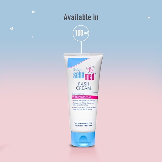 Sebamed Baby Rash Cream|pH 5.5|Ideal for Diaper Rashes|100 ml