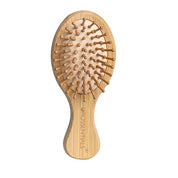 Bamboo Hair Brush with bamboo bristles | Wooden Hair Unisex | Wooden Brush for Hair Small Hairbrush for Women | Paddle Hair Brush Paddle Brush for Women Travel Friendly