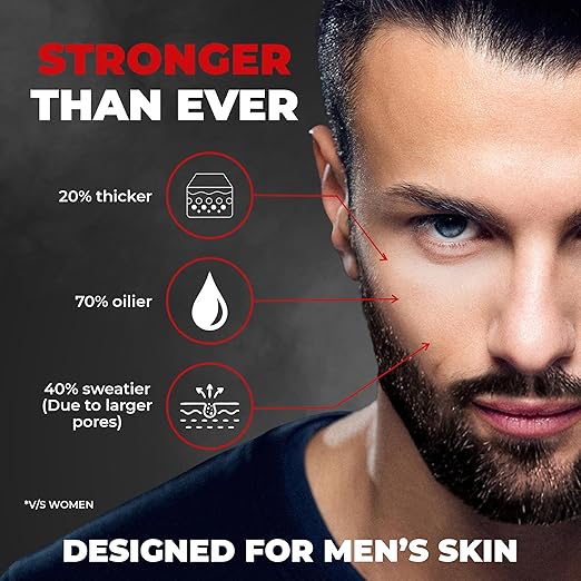 Beardo 3-in-1 Activated Charcoal Face Wash