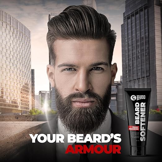 Beardo Beard Softener, 50g | Beard cream for men