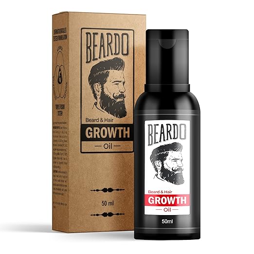 Beardo Beard and Hair Growth Oil - 50 ml for faster beard growth and thicker looking beard