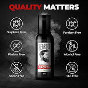 Beardo Beard and Hair Growth Oil - 50 ml for faster beard growth and thicker looking beard