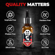 Beardo Godfather Lite Beard and Moustache Oil, 30 ml