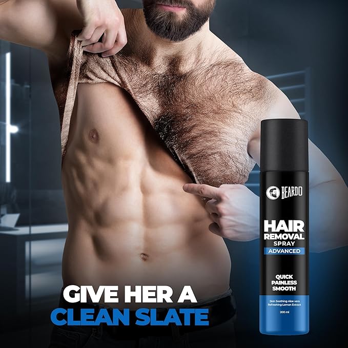 Beardo Hair Removal Spray for Men – Painless