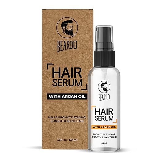 Beardo Hair Serum 50ml for Instant Shine