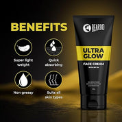 Beardo Ultraglow All in One Face Cream For Men with SPF 30, 60g