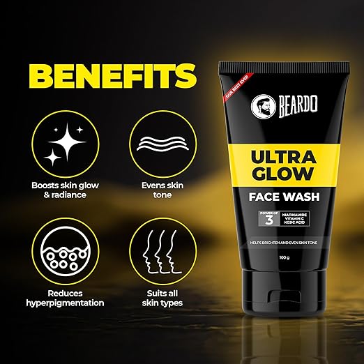 Beardo Ultraglow Face Wash for Men