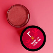 Rivona Naturals Beetroot Lip Scrub | Sugar + Niacinamide | Exfoliating | For Men & Women | 8 gm